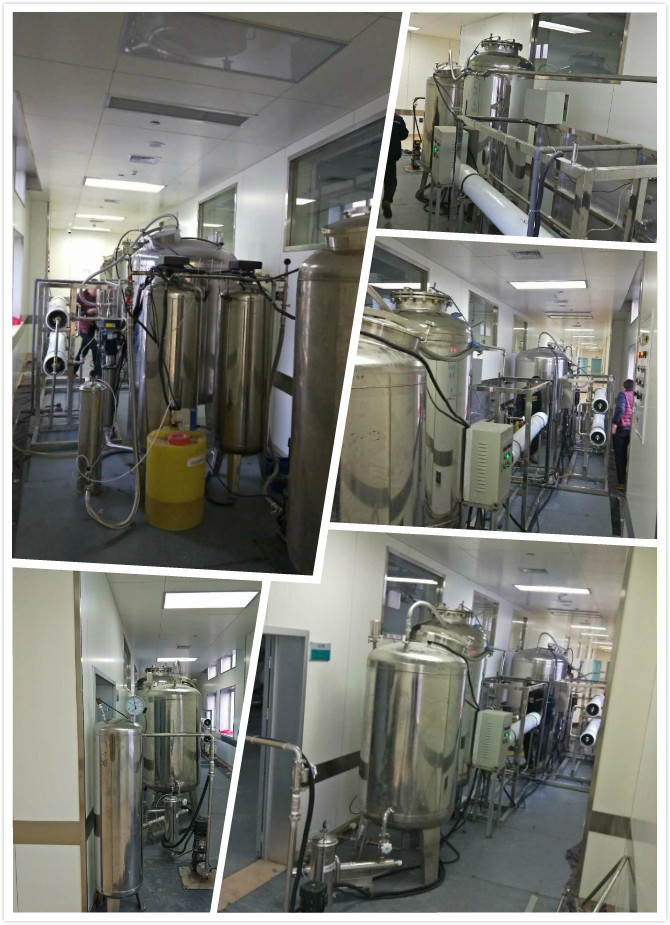 设备移位安装,双级反渗透纯水设备 设备移位安装,双级反渗透纯水设备